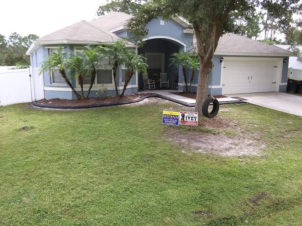 Local outdoor landscaping with custom design across Palm Bay, FL - Curb Appeal Of Brevard