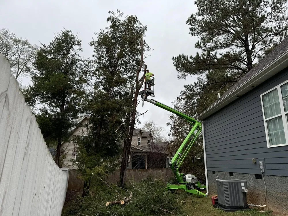 Custom outdoor landscaping for homes in Spartanburg, SC by Curb Appeal