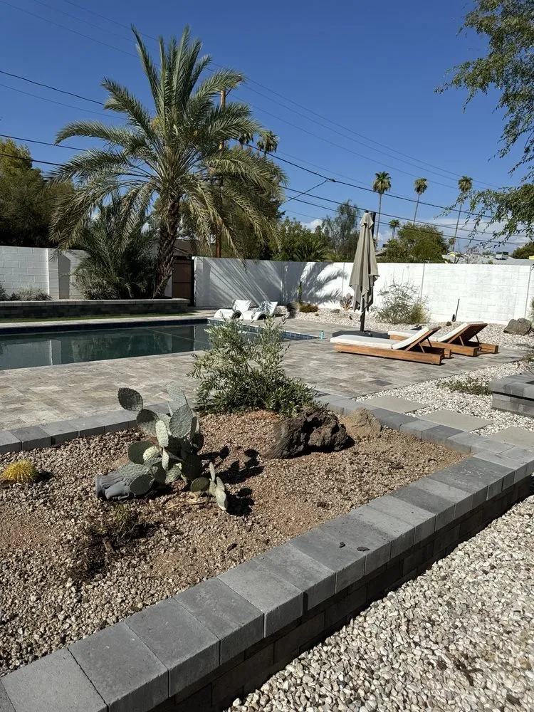 Professional garden landscaping for outdoor upgrades in Tempe, AZ by Curb Appeal