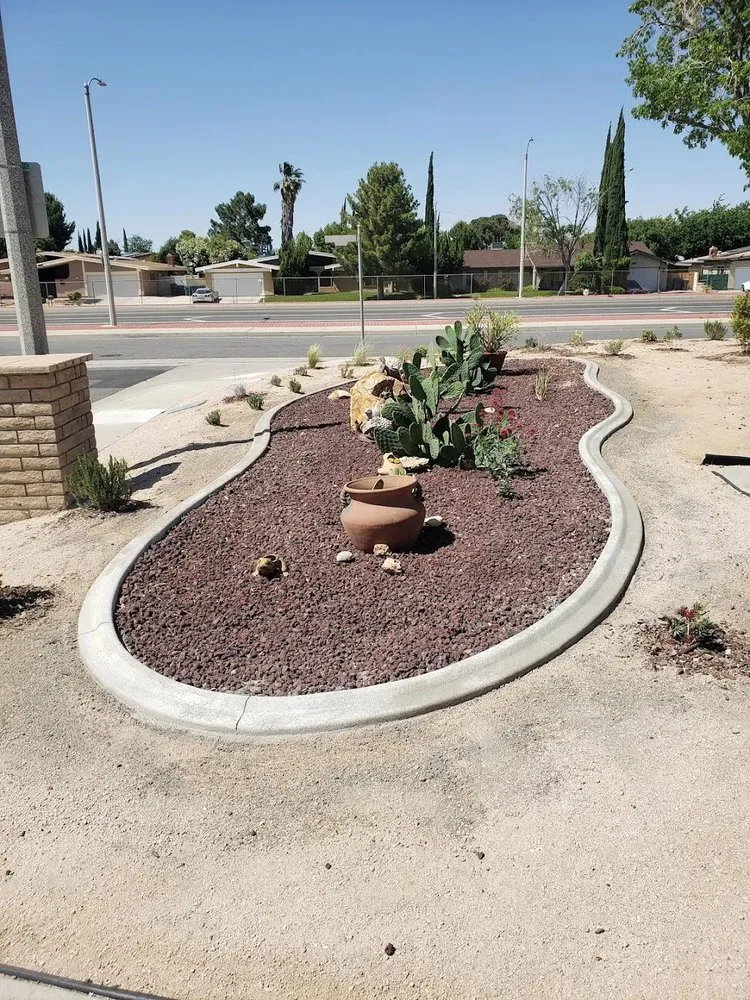 Reliable residential landscaping in Lancaster, CA by Curb Crafters