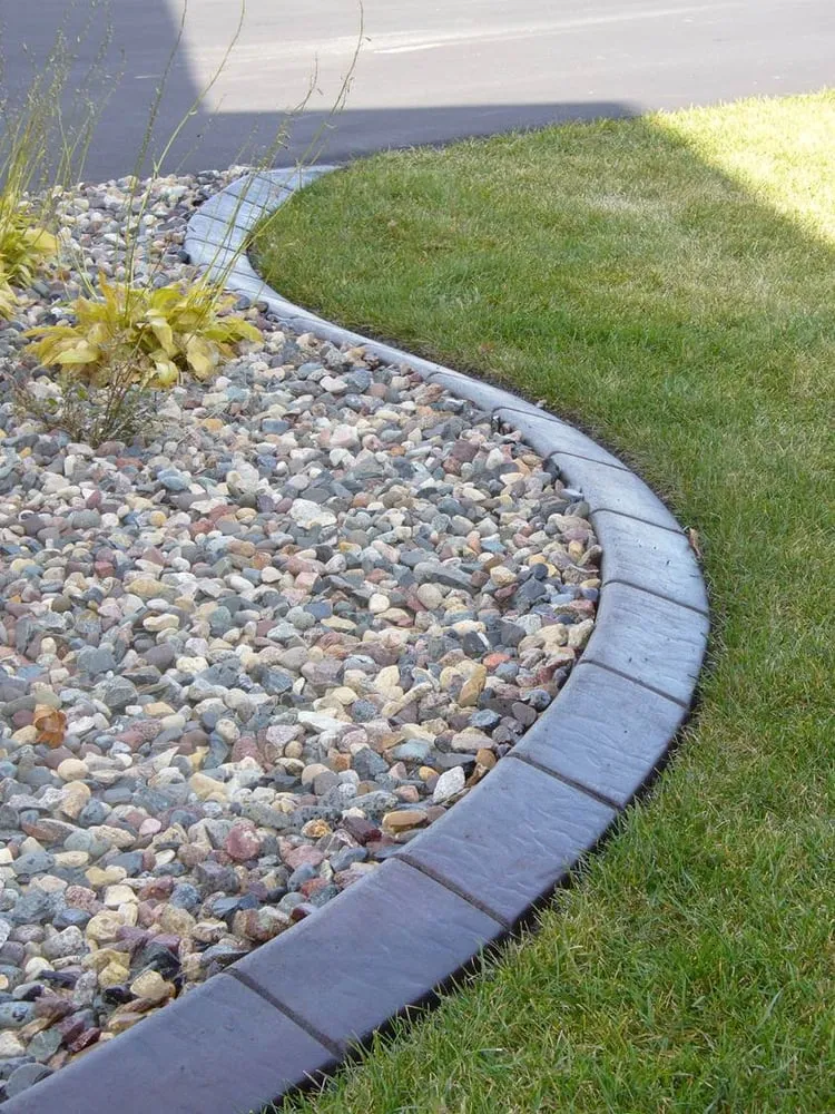 Professional lawn mowing service with custom design across Buffalo, MN - Curb Creations