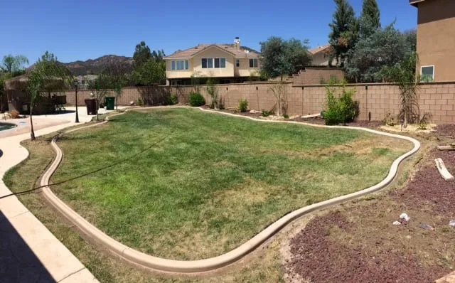 Professional garden landscaping in Lake Elsinore, CA - Curb Guy Lawn Curbing #758384