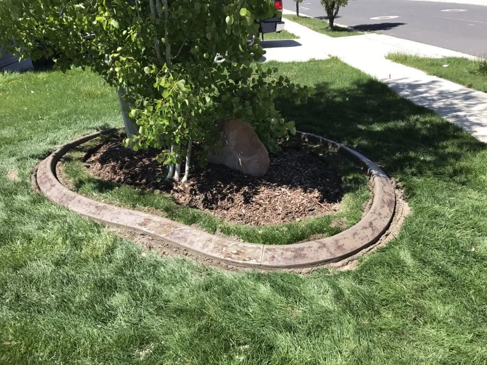 Professional garden landscaping for outdoor upgrades in Ogden, UT by Curb Masters