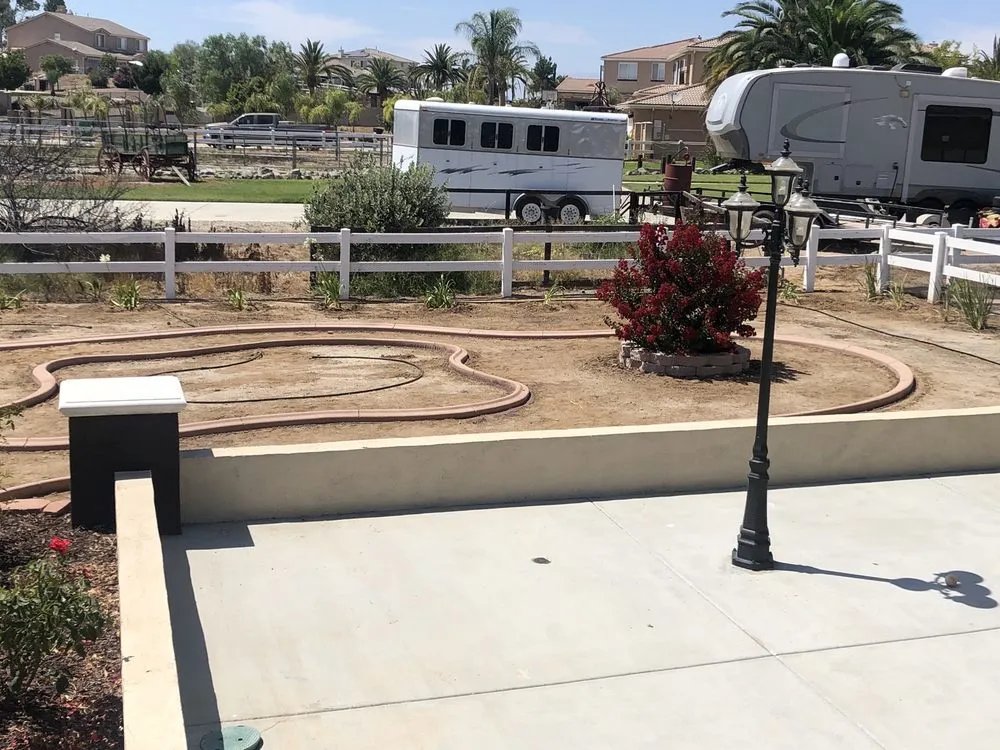 Professional landscape installation in Riverside, CA by Curb Tech