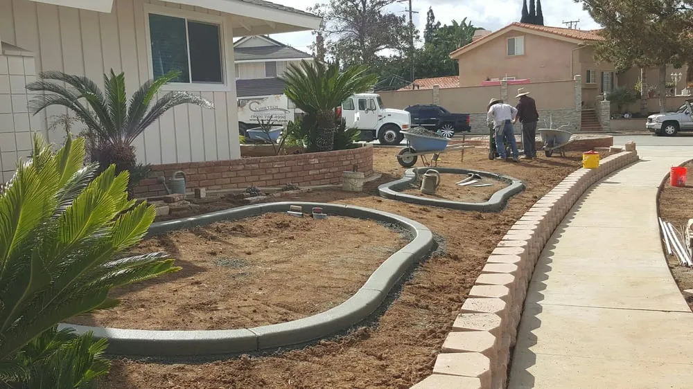 Expert landscape installation in Riverside, CA - Curb Tech