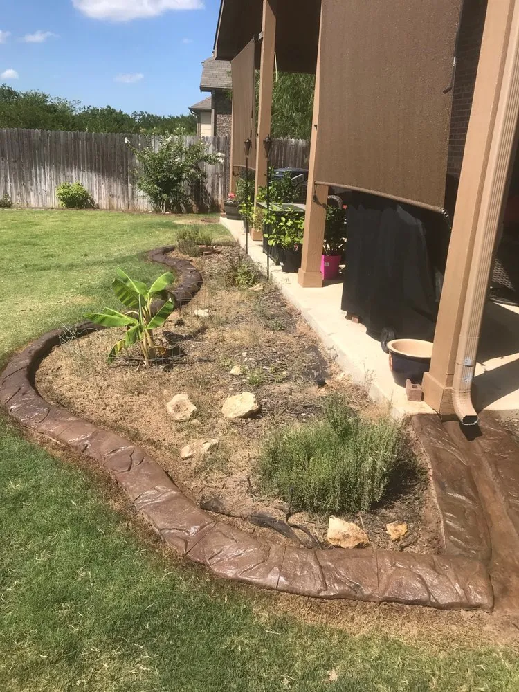Custom residential landscaping with custom design across Roanoke, TX - Curb Your Nature
