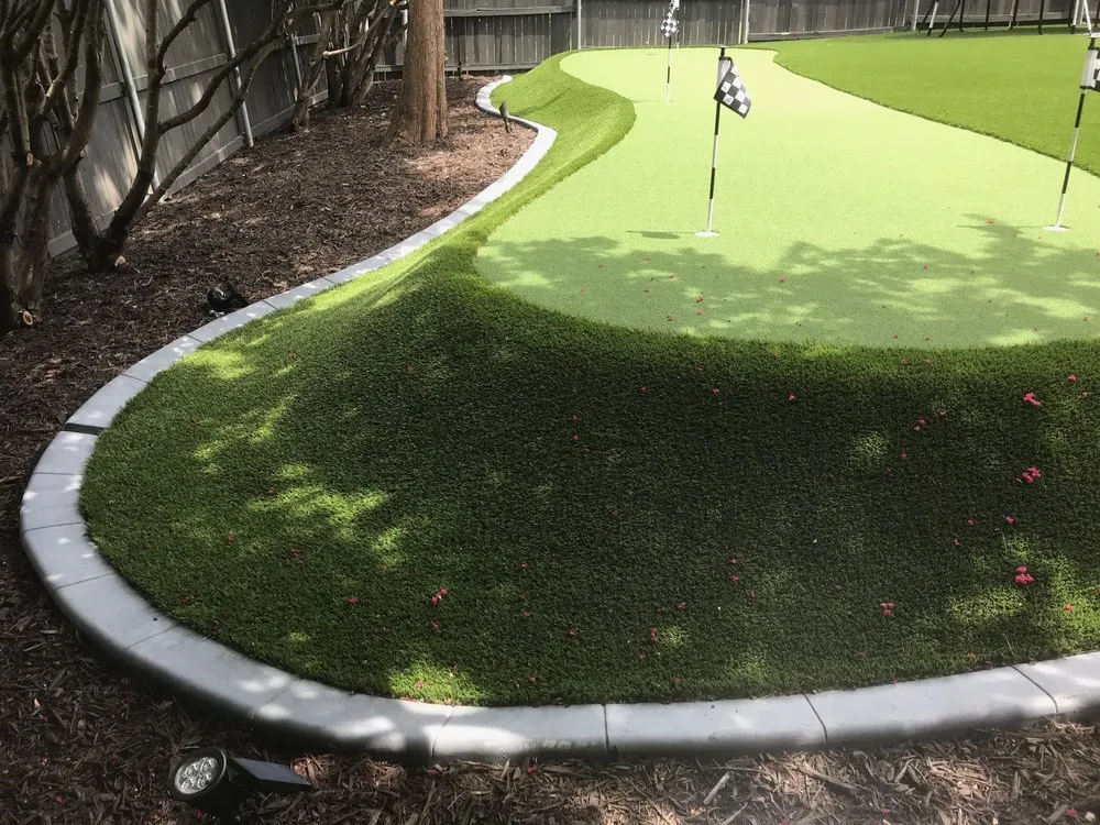 Affordable landscape design in Roanoke, TX by Curb Your Nature