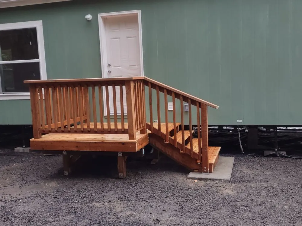 Custom garden landscaping in Port Orchard, WA by Curbing Artistry