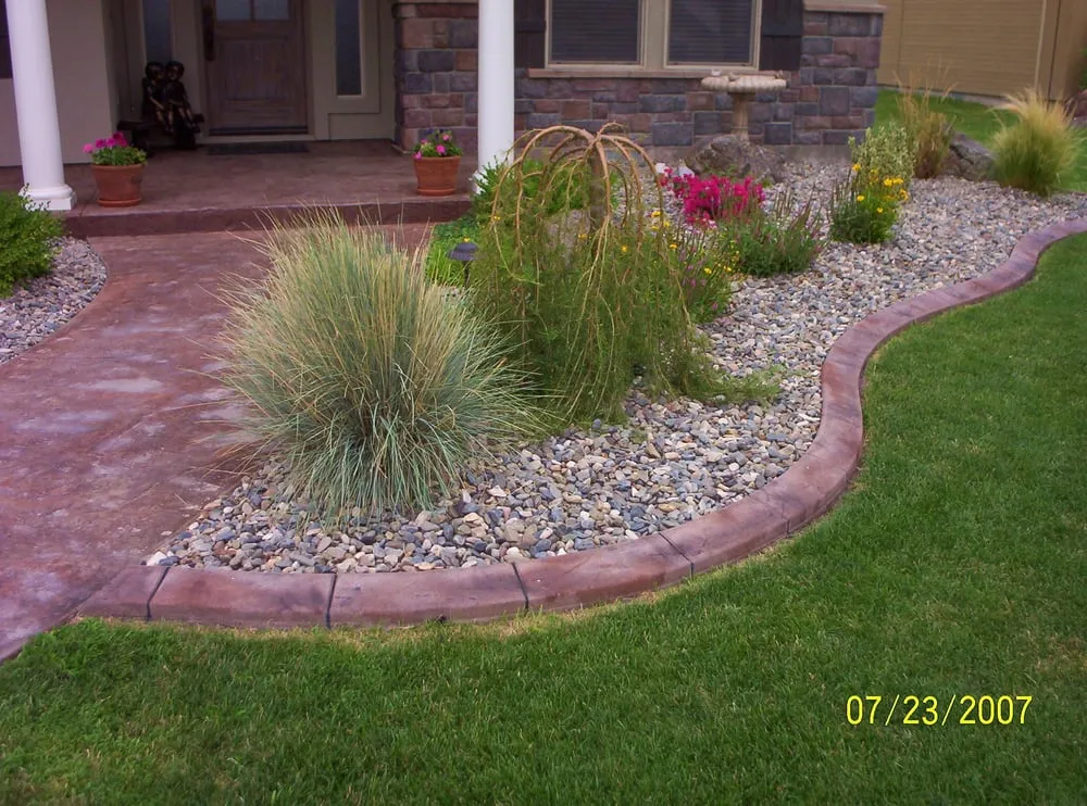 Top-rated landscape design in Meridian, ID by Curbing Guy