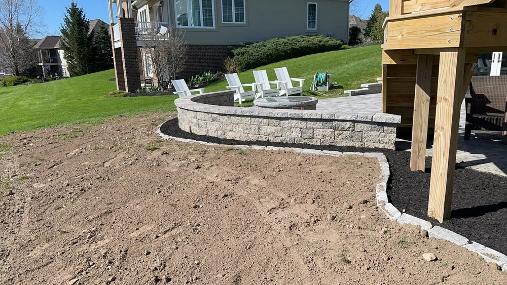 Affordable residential landscaping with custom design across Hilton, NY - Curbline Construction