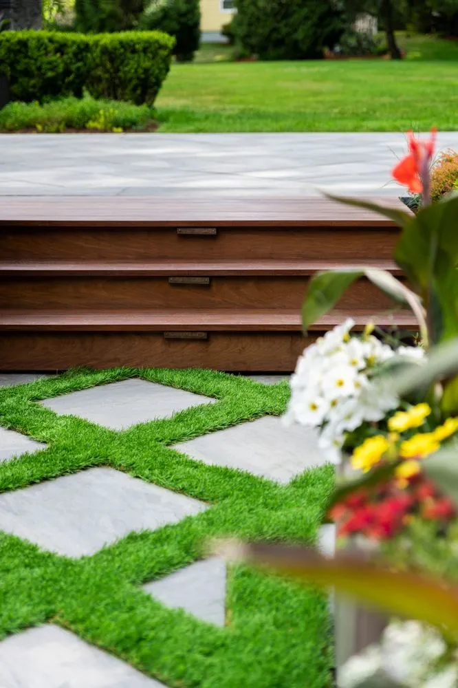 Affordable landscaping services for outdoor upgrades in Wellesley, MA by Curbs Studio