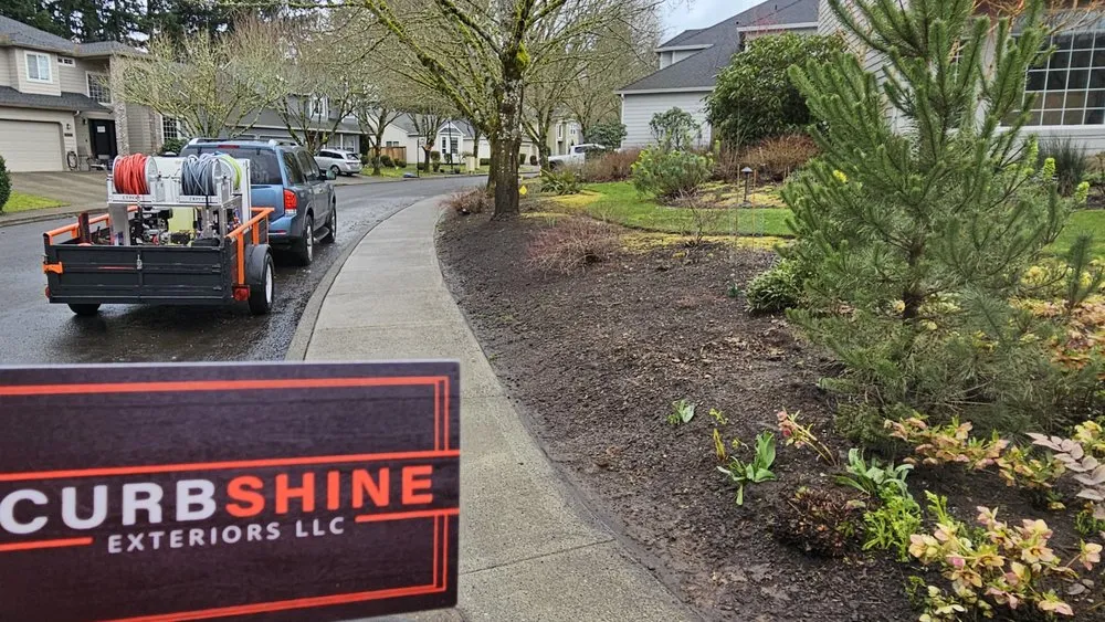 Professional lawn care service in Camas, WA by Curbshine Exteriors