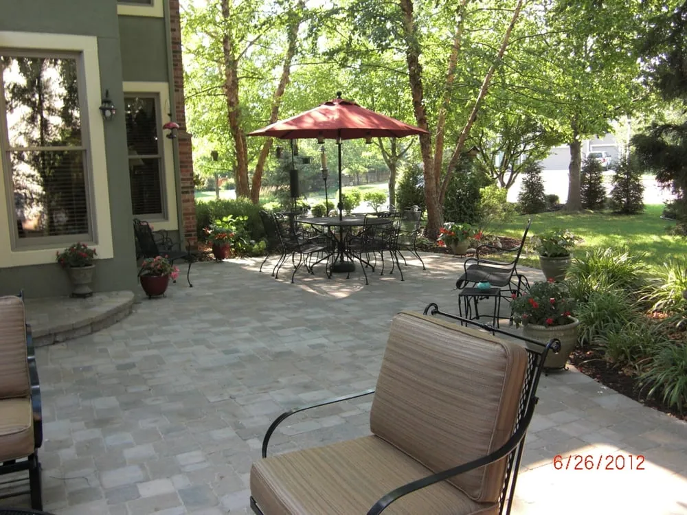 Affordable landscape installation with custom design in Gardner, KS by Curby's Lawn & Garden