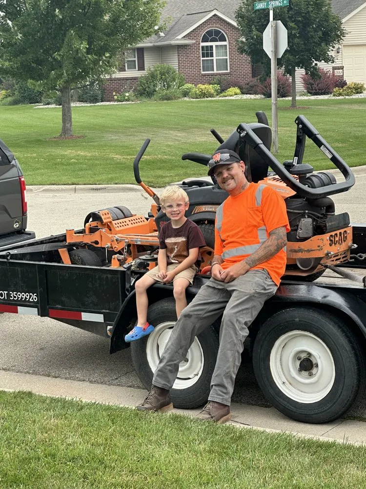 Custom landscape installation experts serving De Pere, WI - Cure Lawn Care