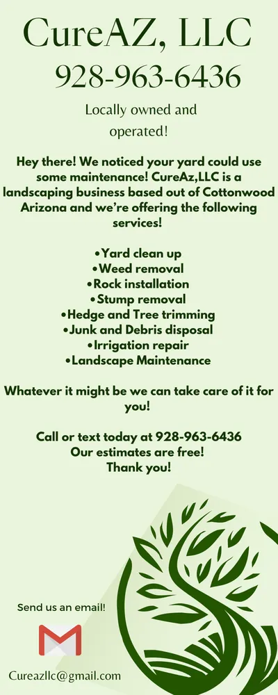 Affordable landscape installation for homes across Cottonwood, AZ - CureAZ