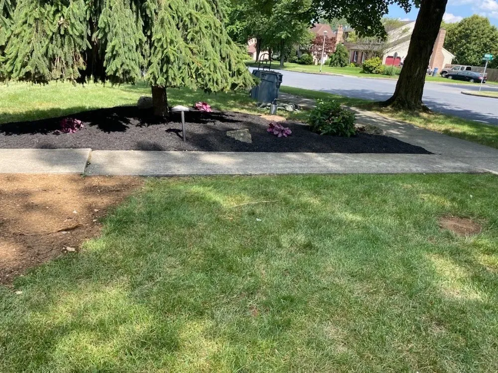 Affordable landscape design with custom design in Allentown, PA by Curry Lawn Care