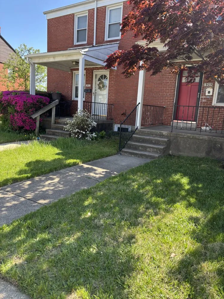 Professional outdoor landscaping in Baltimore, MD by Currys Lawn Care Services