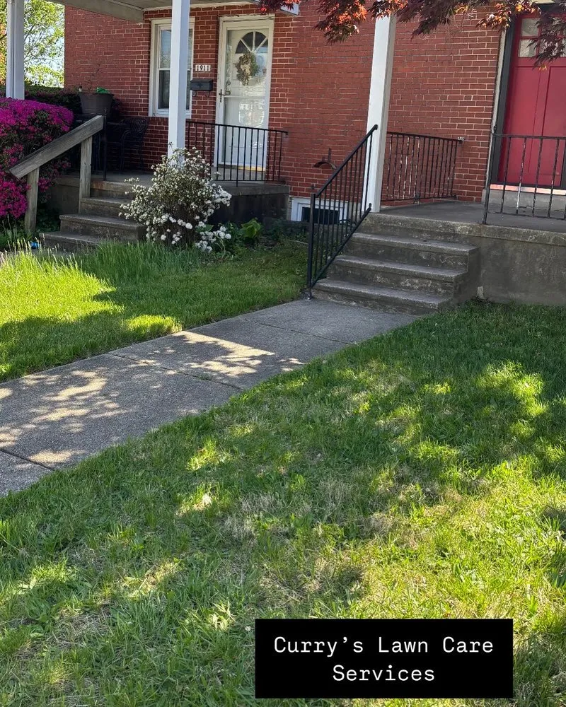 Trusted garden landscaping for homes in Baltimore, MD by Currys Lawn Care Services