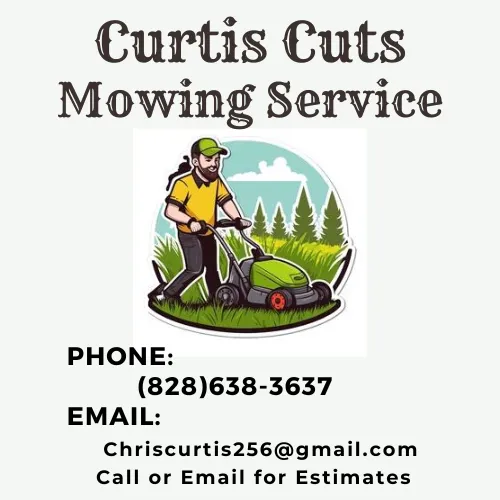 Custom yard maintenance for homes in Morganton, NC by Curtis Cuts