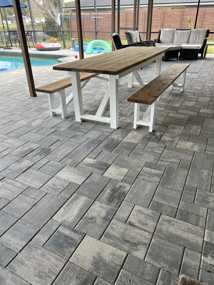 Custom residential landscaping with custom design in Winter Springs, FL by Curtis Family Renovations