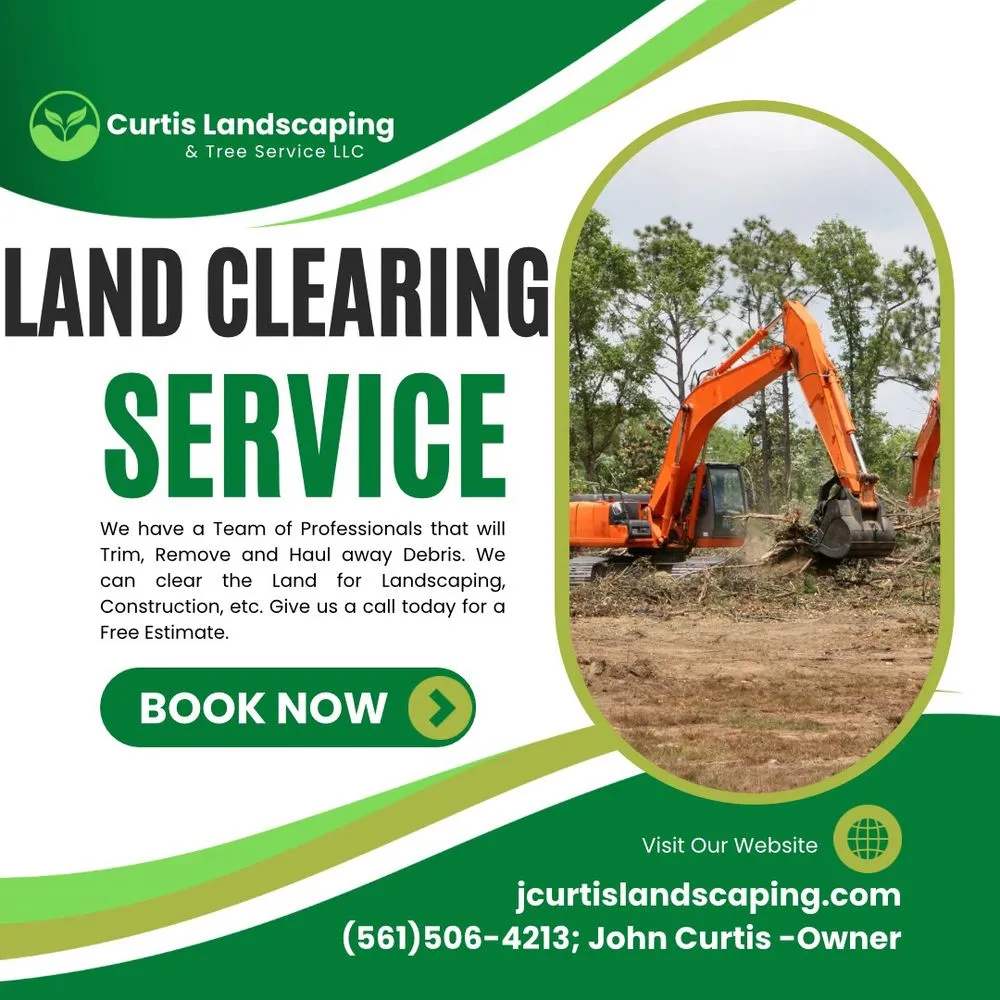 Professional outdoor landscaping near you in West Palm Beach, FL by Curtis Landscaping & Tree Service