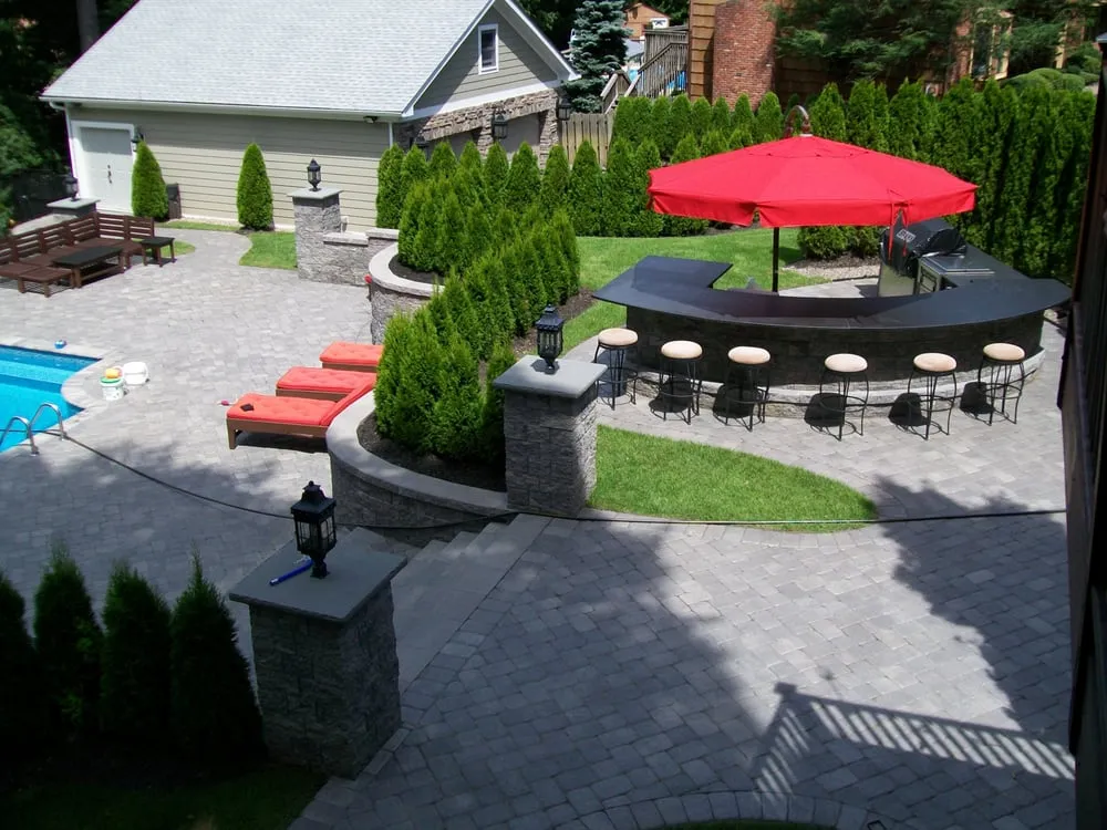 Local landscape installation in Valley Cottage, NY by Curti's Landscaping, Inc