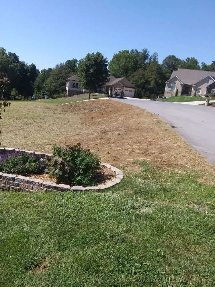 Custom garden landscaping in Piney Flats, TN by Curtis Lawn Maintenance