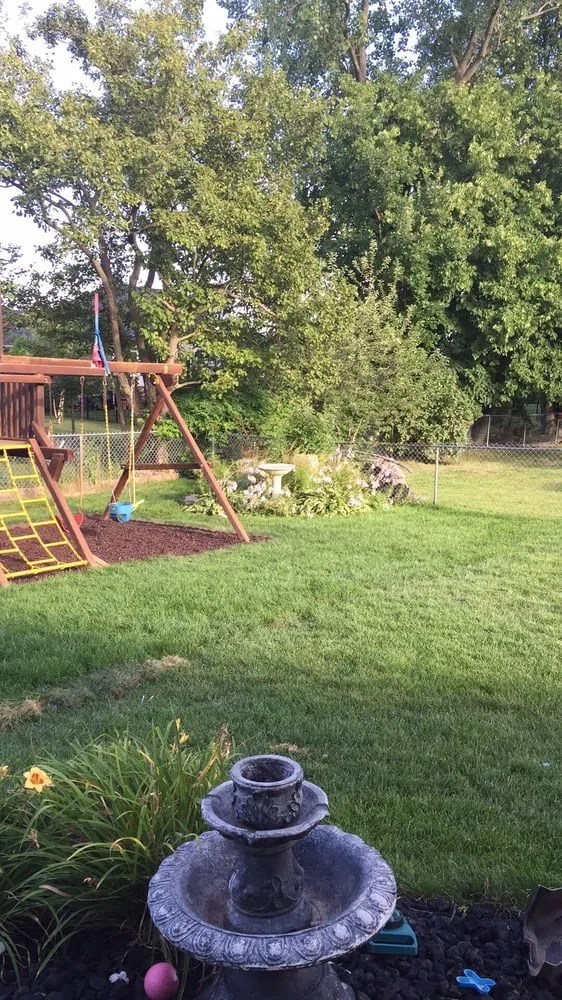 Expert outdoor landscaping for residential properties in Chesterfield, MI by Curtis Sod & Landscaping