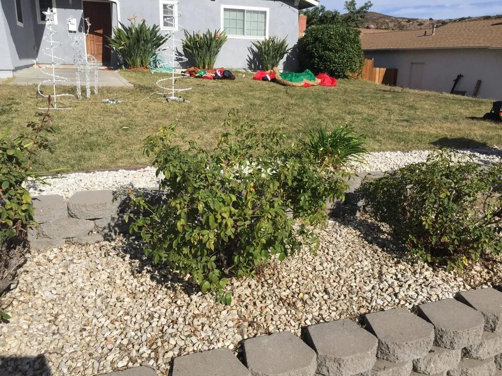 Custom outdoor landscaping in Santee, CA by Curt's Land Patrol