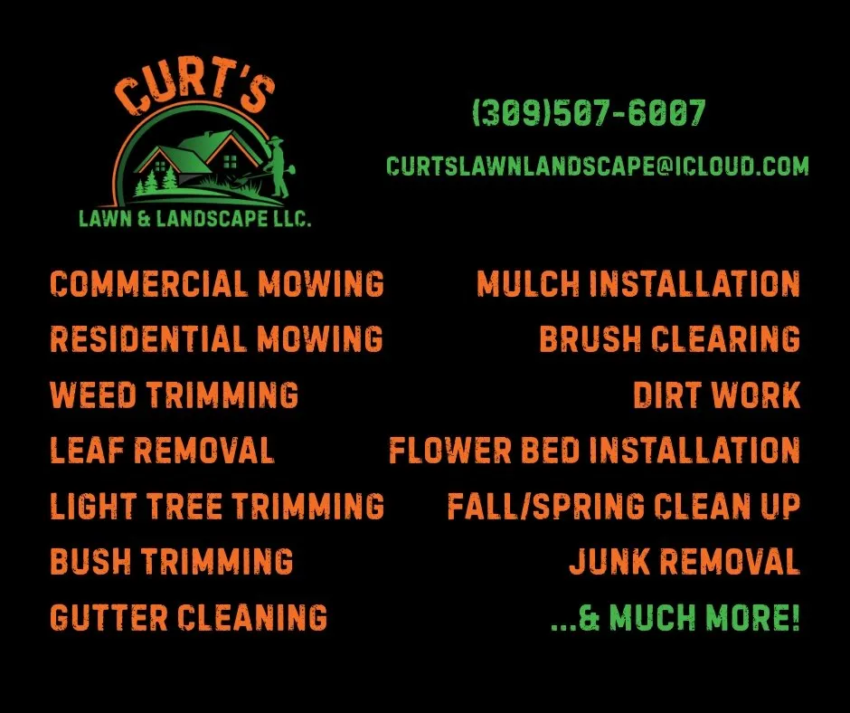 Top-rated garden landscaping for beautiful yards across Keithsburg, IL - Curts lawn & Landscape
