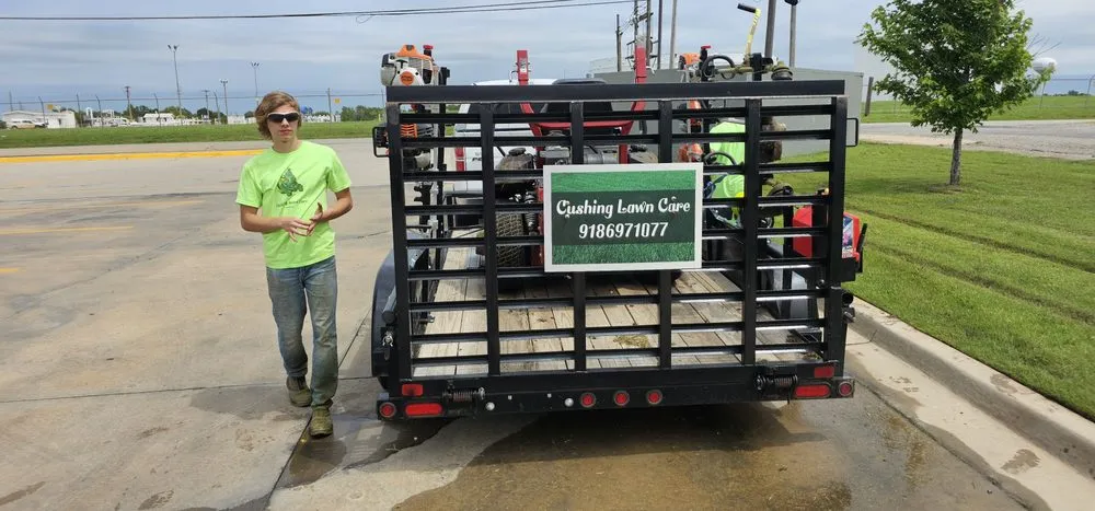 Professional residential landscaping near you across Cushing, OK - Cushing Lawn Care