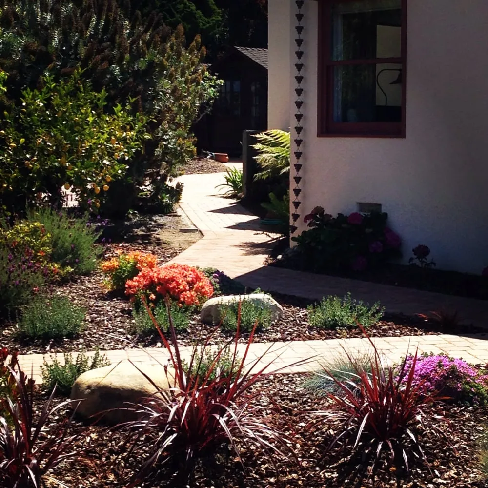 Custom outdoor landscaping for homes across San Luis Obispo, CA - Cusick Larry Landscape Management