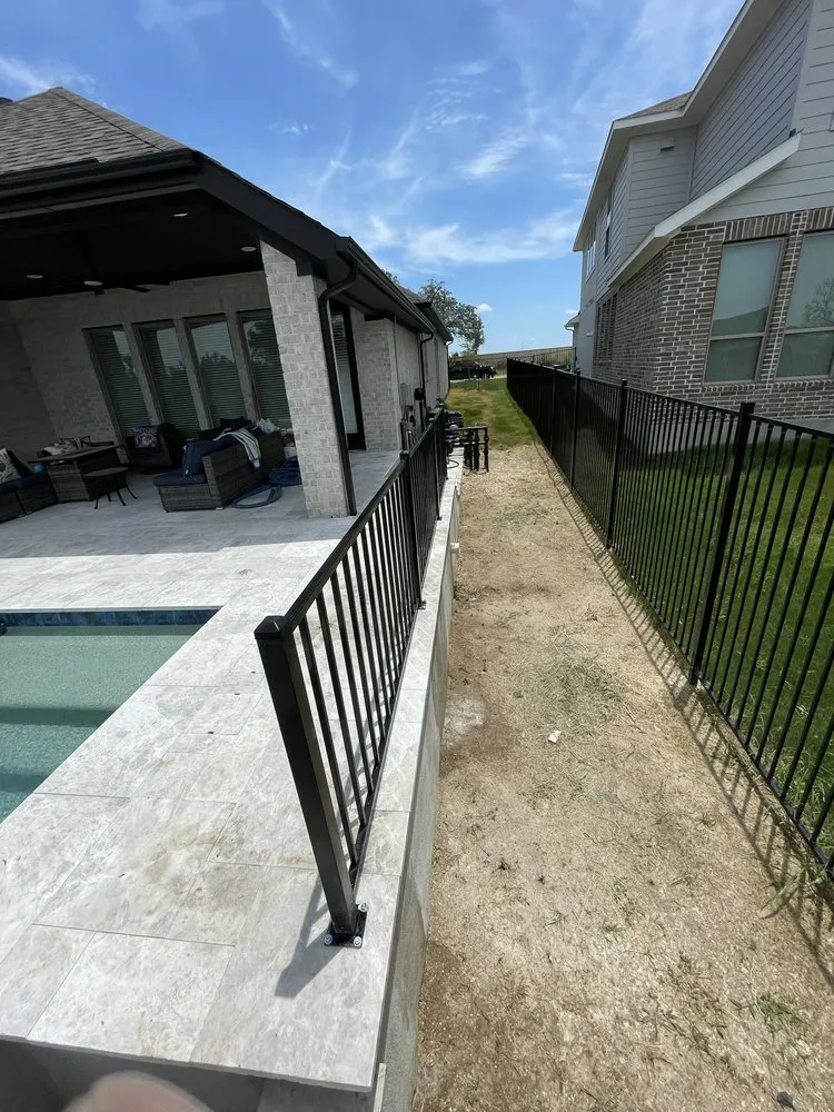 Professional landscape installation in San Antonio, TX by Custom Backyard Builders