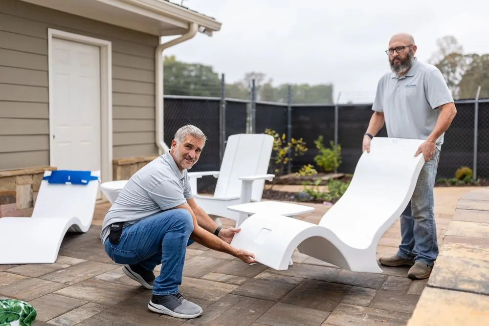 Trusted lawn care service in Braselton, GA by Custom backyards