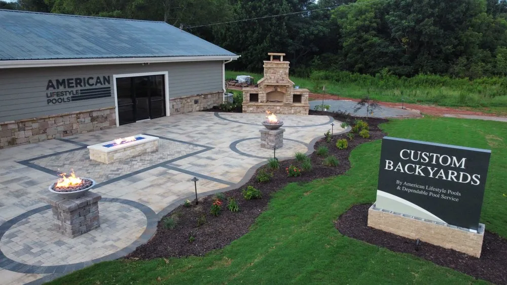 Affordable lawn care service in Braselton, GA by Custom backyards