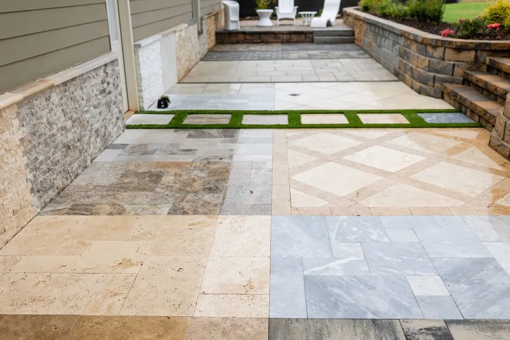 Professional residential landscaping in Braselton, GA by Custom backyards