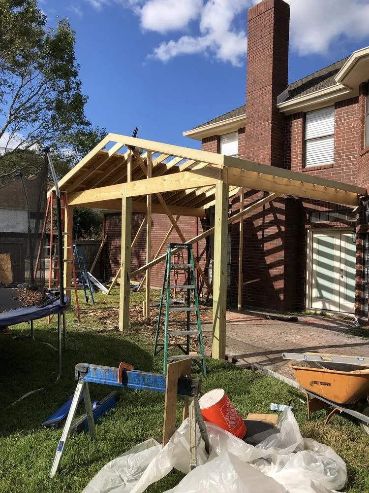 Custom landscape installation for homes across League City, TX - Custom Courtyards Design and Landscaping