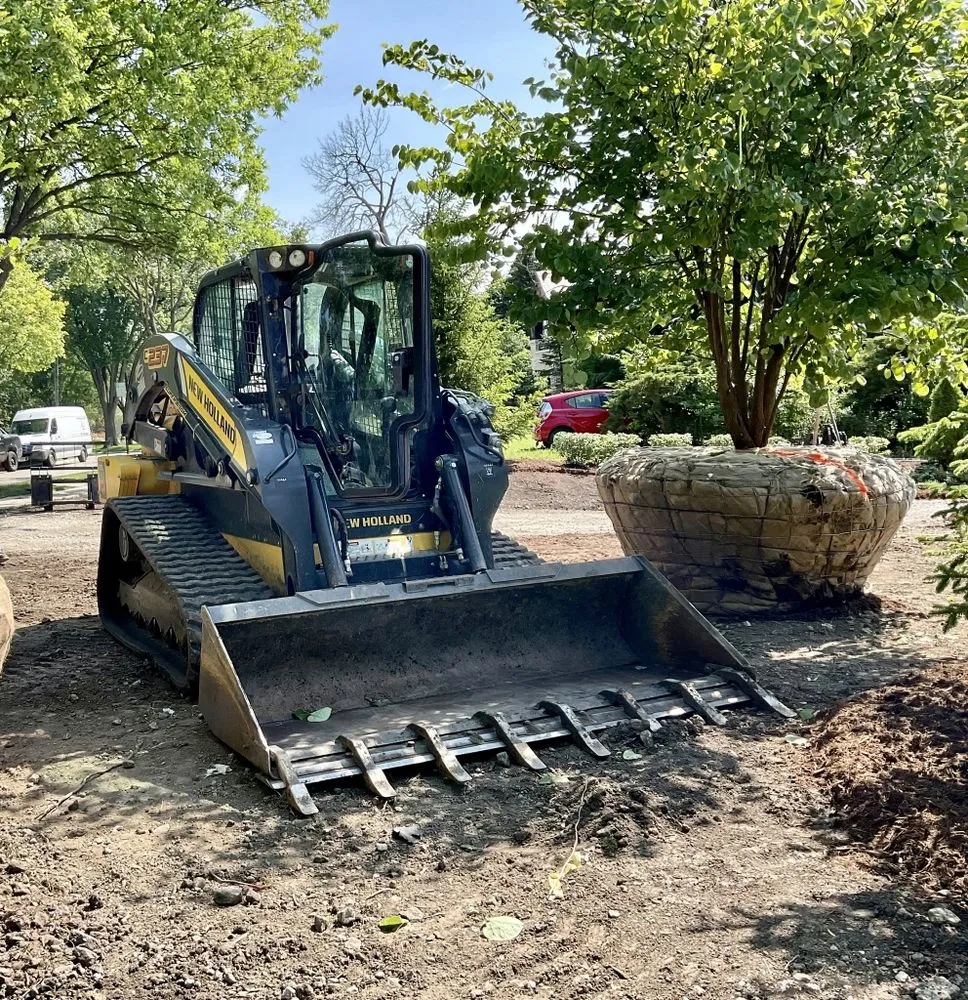 Trusted outdoor landscaping for residential properties in Crown point, MI by Custom Creeks