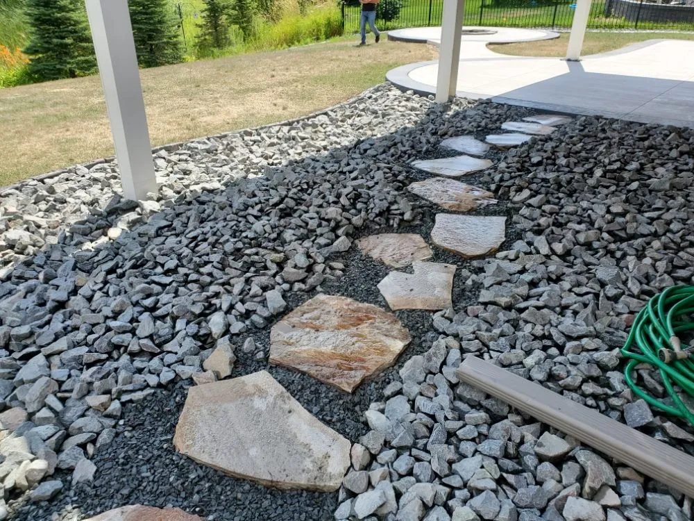 Custom outdoor landscaping in Rosemount, MN - Custom Curb Appeal