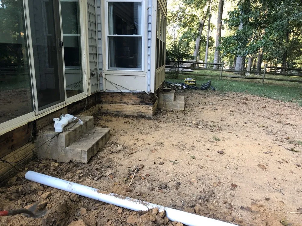 Custom landscape installation in Mount Airy, MD - Custom Cuts Landscape Design