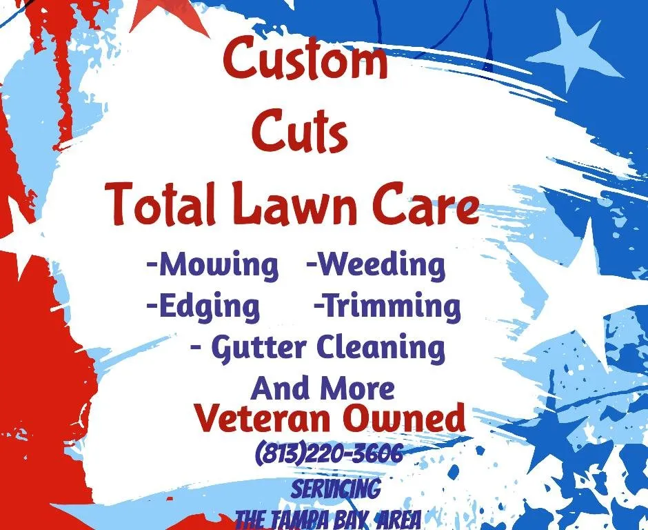 Local yard maintenance for beautiful yards in Thonotosassa, FL by Custom Cuts Total Lawn Care