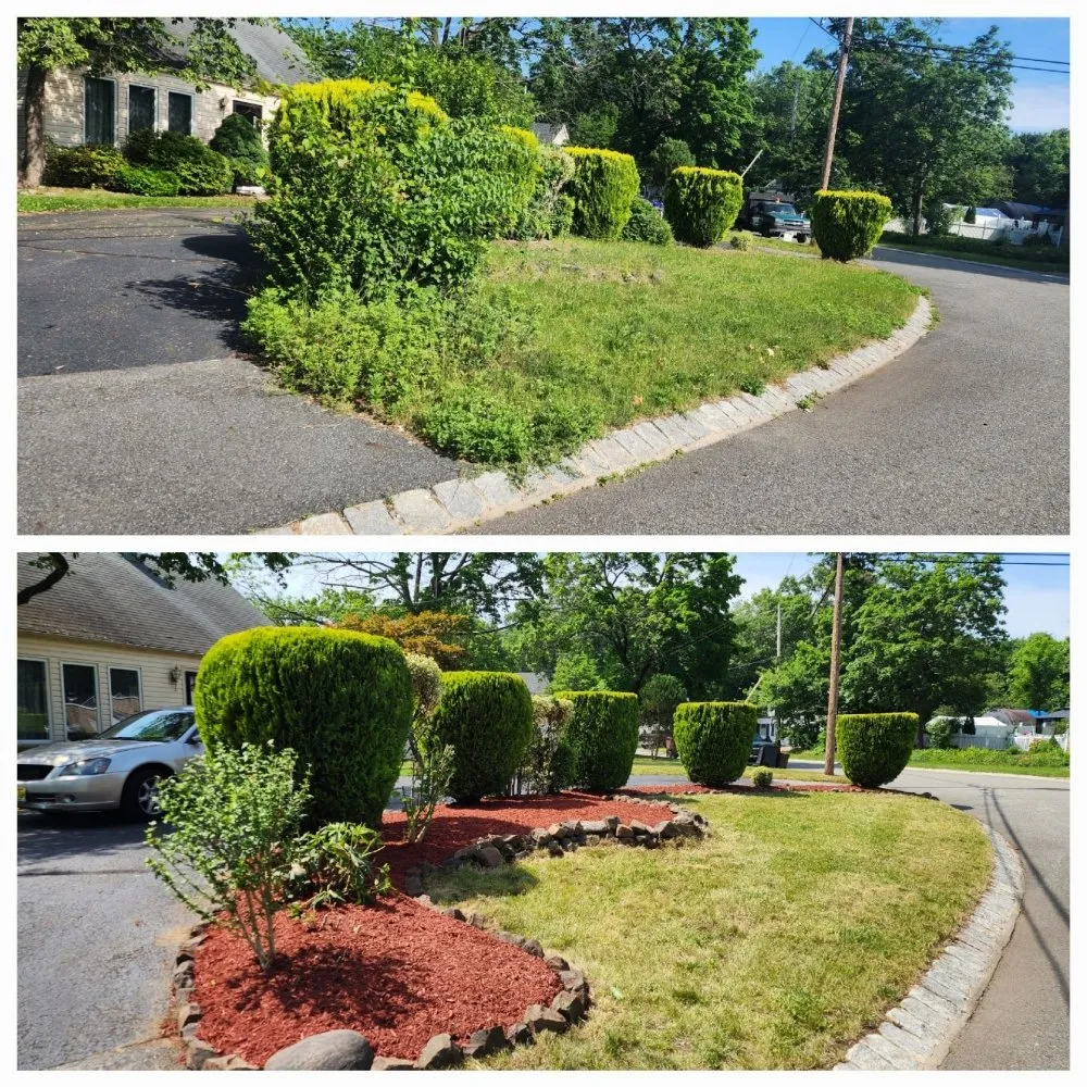Professional lawn mowing service for year-round maintenance across Morris Plains, NJ - Custom D&C Landscaping