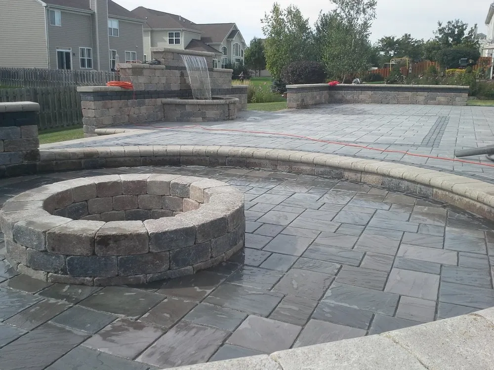 Expert outdoor landscaping with custom design across Elgin, IL - Custom Dreams Landscape And Brick