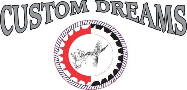 Custom Dreams Landscape And Brick Logo