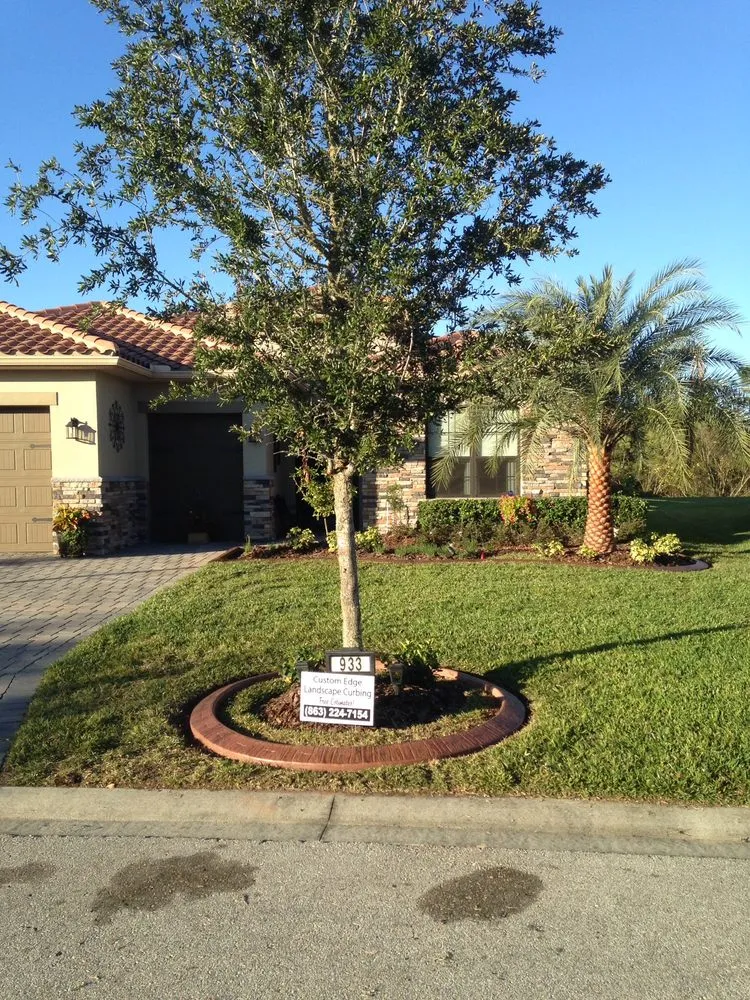 Top-rated yard maintenance in Haines City, FL - Custom Edge Landscape Curbing