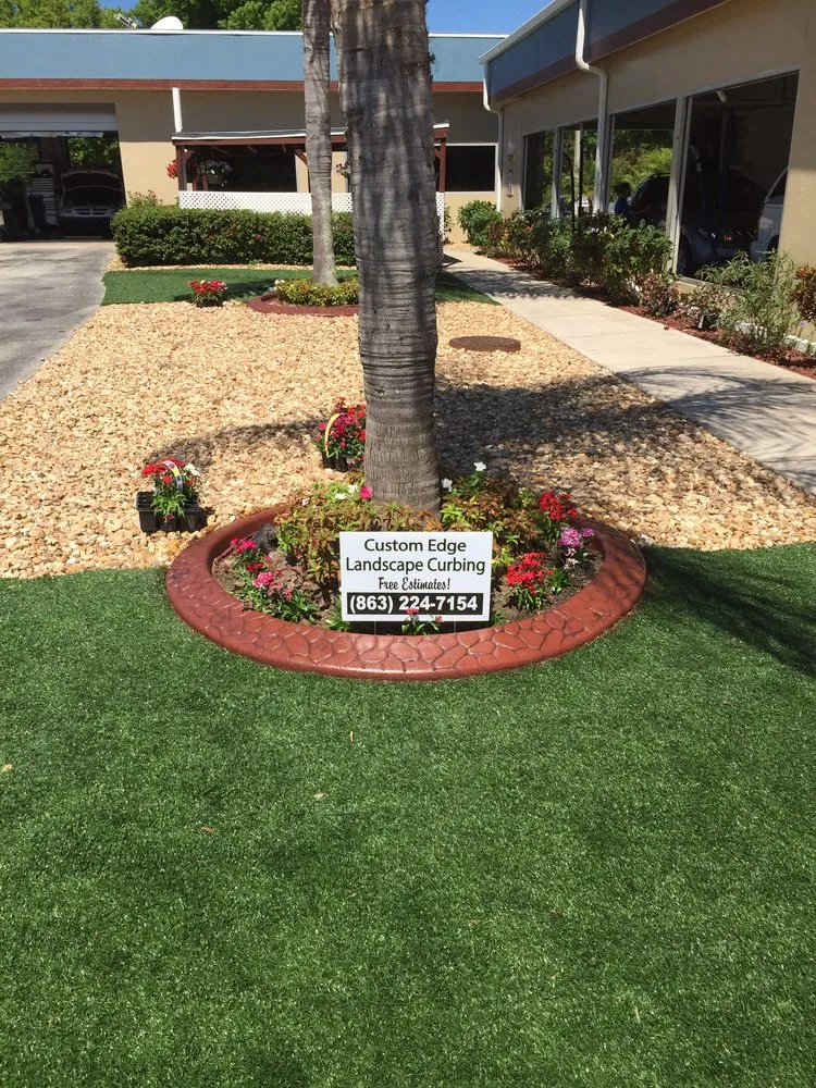 Affordable landscaping services for outdoor upgrades across Haines City, FL - Custom Edge Landscape Curbing