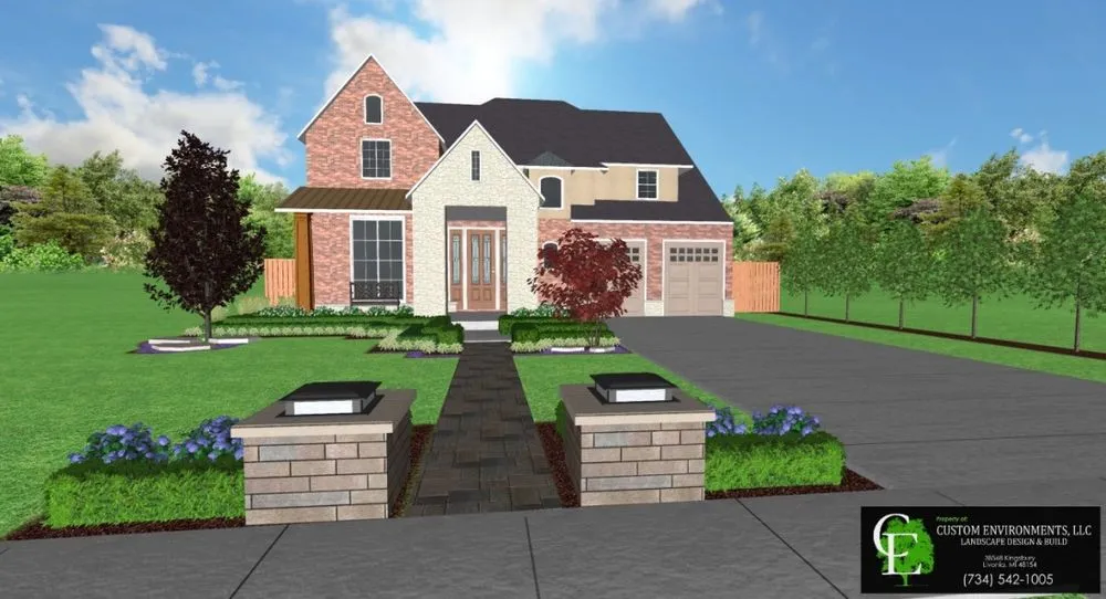 Local yard maintenance for year-round maintenance across Livonia, MI - Custom Environments Landscape and Design