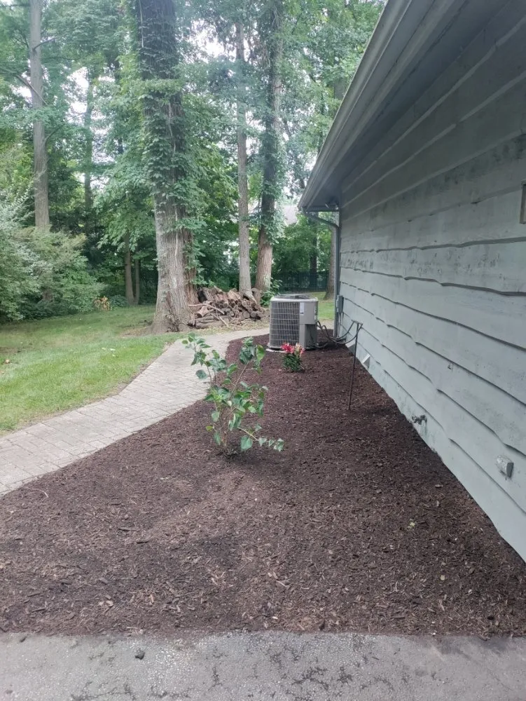 Local yard cleanup service in Toledo, OH by Custom Fence and Landscape