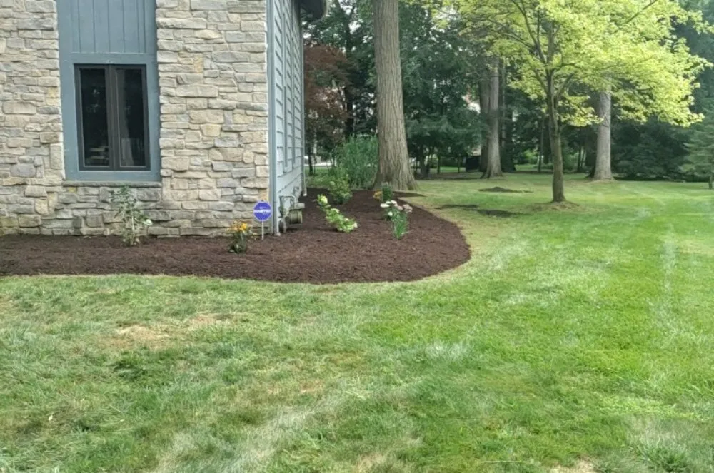 Custom outdoor landscaping in Toledo, OH by Custom Fence and Landscape