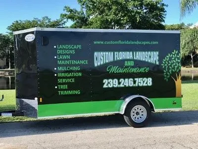 Reliable yard cleanup service in Fort Myers, FL by Custom Florida Landscapes and Maintenance